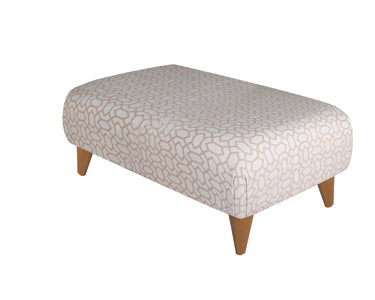 Large Patterned Style Footstool (FST)