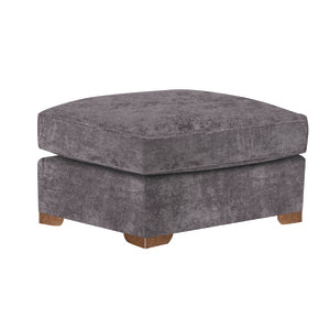 Large Plain Footstool