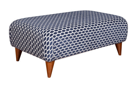 Large Patterned Style Footstool