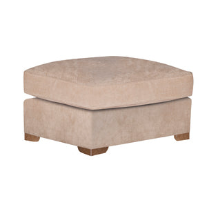 Large Plain Footstool