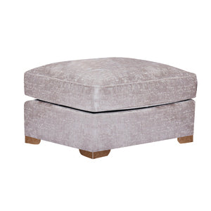 Large Plain Footstool