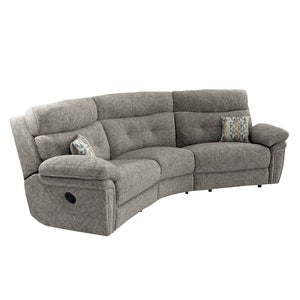 3 Seater Curved Manual Sofa